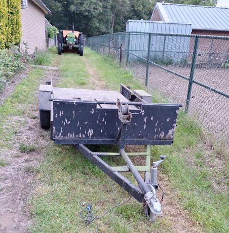 Aanhanger transport